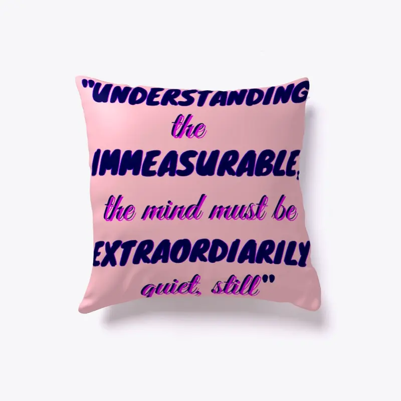 understanding the immeasurable,